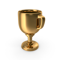 Gold Trophy Icon PNG & PSD Images
