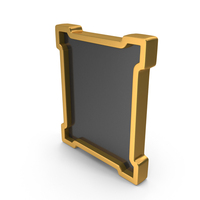 Black & Gold Frame PNG & PSD Images