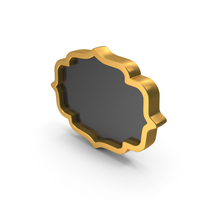 Black & Gold Frame PNG & PSD Images