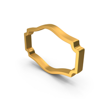 Gold Border Frame PNG & PSD Images