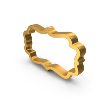 Gold Border Frame PNG & PSD Images