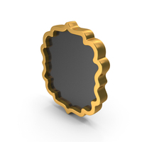 Frame Circlets Boarder Metallic PNG & PSD Images