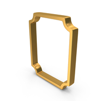 Gold Border Frame PNG & PSD Images