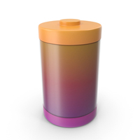 Full Gradient Battery Icon PNG & PSD Images