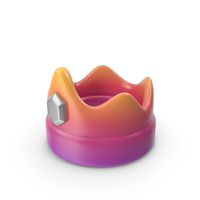 Gradient Crown Icon PNG & PSD Images