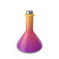 Gradient Flask Icon PNG & PSD Images