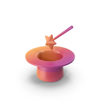 Gradient Magic Trick Icon PNG & PSD Images