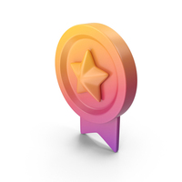 Gradient Medal Icon PNG & PSD Images