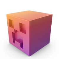 Gradient Minecraft Icon PNG & PSD Images