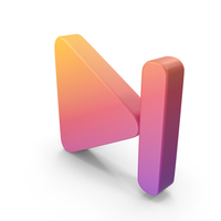 Gradient Next Icon PNG & PSD Images