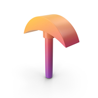 Gradient Pick Axe Icon PNG & PSD Images