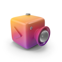 Gradient Video Camera Icon PNG & PSD Images