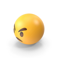 Angry Face Emoji PNG & PSD Images