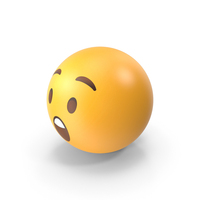 Astonished Face Emoji PNG & PSD Images