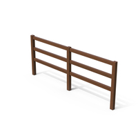 Fence Dark Wood PNG & PSD Images