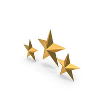 Rating Three Star Top Gold PNG & PSD Images