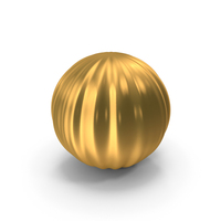 Gold Sphere Decorative Shape PNG & PSD Images