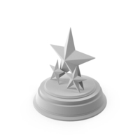 Trophy Three Stars Win Price PNG & PSD Images