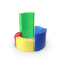Pie Chart Five Bar Circular High Colour PNG & PSD Images