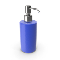 Soap Dispenser Blue PNG & PSD Images