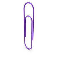 Purple Paper Clip PNG & PSD Images