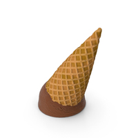 Ice Cream Round Dropped PNG & PSD Images