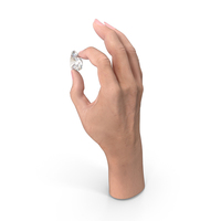 Hand Holding A Diamond Heart PNG & PSD Images