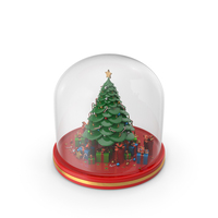 Christmas Tree in Glass PNG & PSD Images