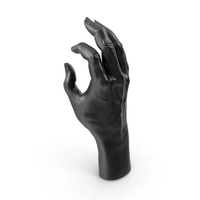 Hand Black Sculpture PNG & PSD Images
