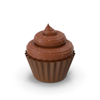 Chocolate Cupcake PNG & PSD Images