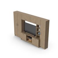 TV Unit Set PNG & PSD Images