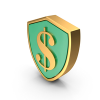Dollar Shield Icon PNG & PSD Images