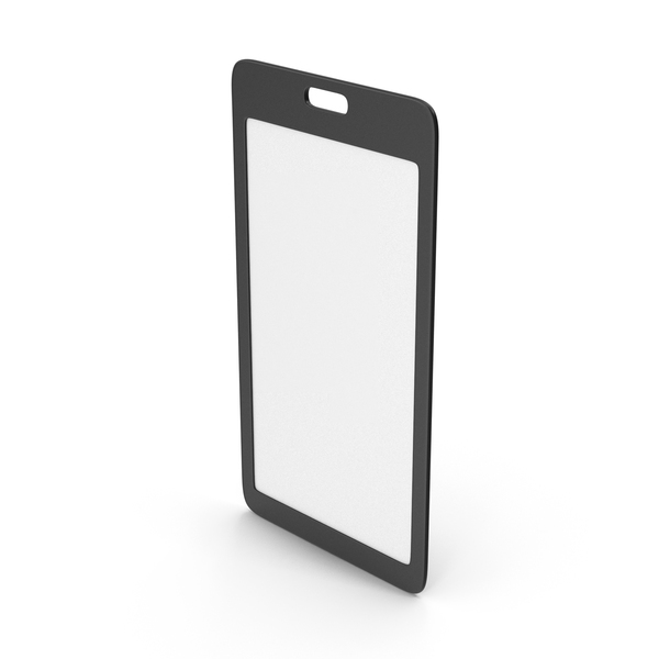 Black ID Badge PNG & PSD Images