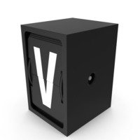 Flip Indicator Letter V PNG & PSD Images