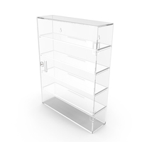 Empty Display Rack Case PNG & PSD Images