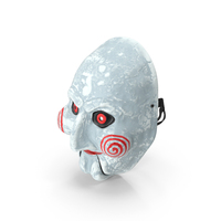 Billy Puppet Vacuform Mask PNG & PSD Images