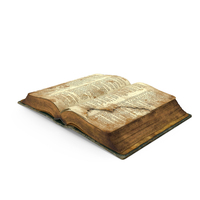 Very Old Open Book PNG & PSD Images