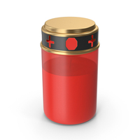 Grave Candle Red PNG & PSD Images