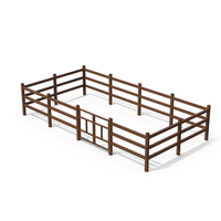 Fence Dark Wood PNG & PSD Images