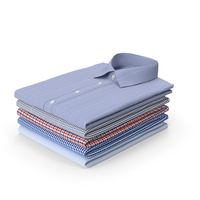 Folded Shirt Stack PNG & PSD Images