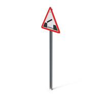 Road Sign Opening Bridge PNG & PSD Images