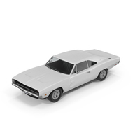 White Dodge Charger PNG & PSD Images