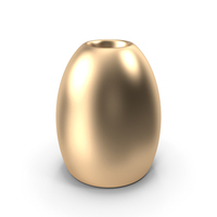 Modern Vase Bronze PNG & PSD Images