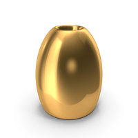 Modern Vase Gold PNG & PSD Images