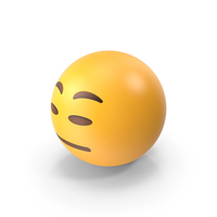 Expressionless Face Emoji PNG & PSD Images