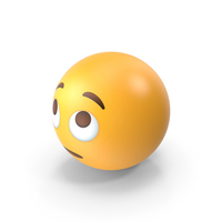 Face With Rolling Eyes Emoji PNG & PSD Images