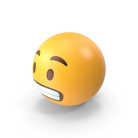 Grimacing Face Emoji PNG & PSD Images