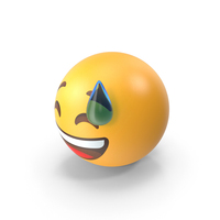 Grinning Face With Sweat Emoji PNG & PSD Images