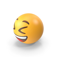 Grinning Squinting Face Emoji PNG & PSD Images