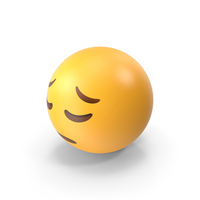 Pensive Face Emoji PNG & PSD Images